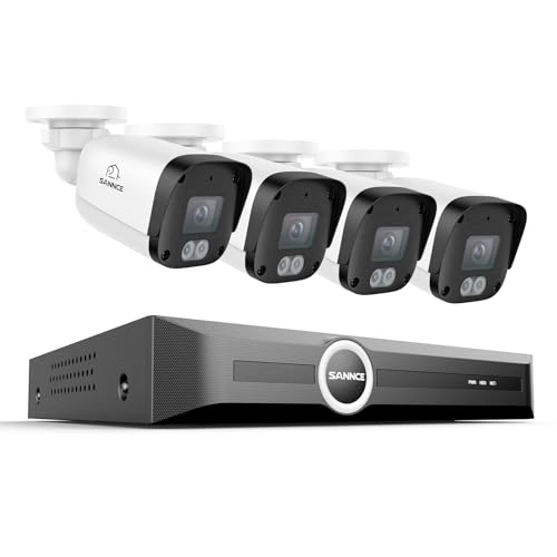 8CH POE NVR Recorder + 5MP Outdoor Metal IP Cam