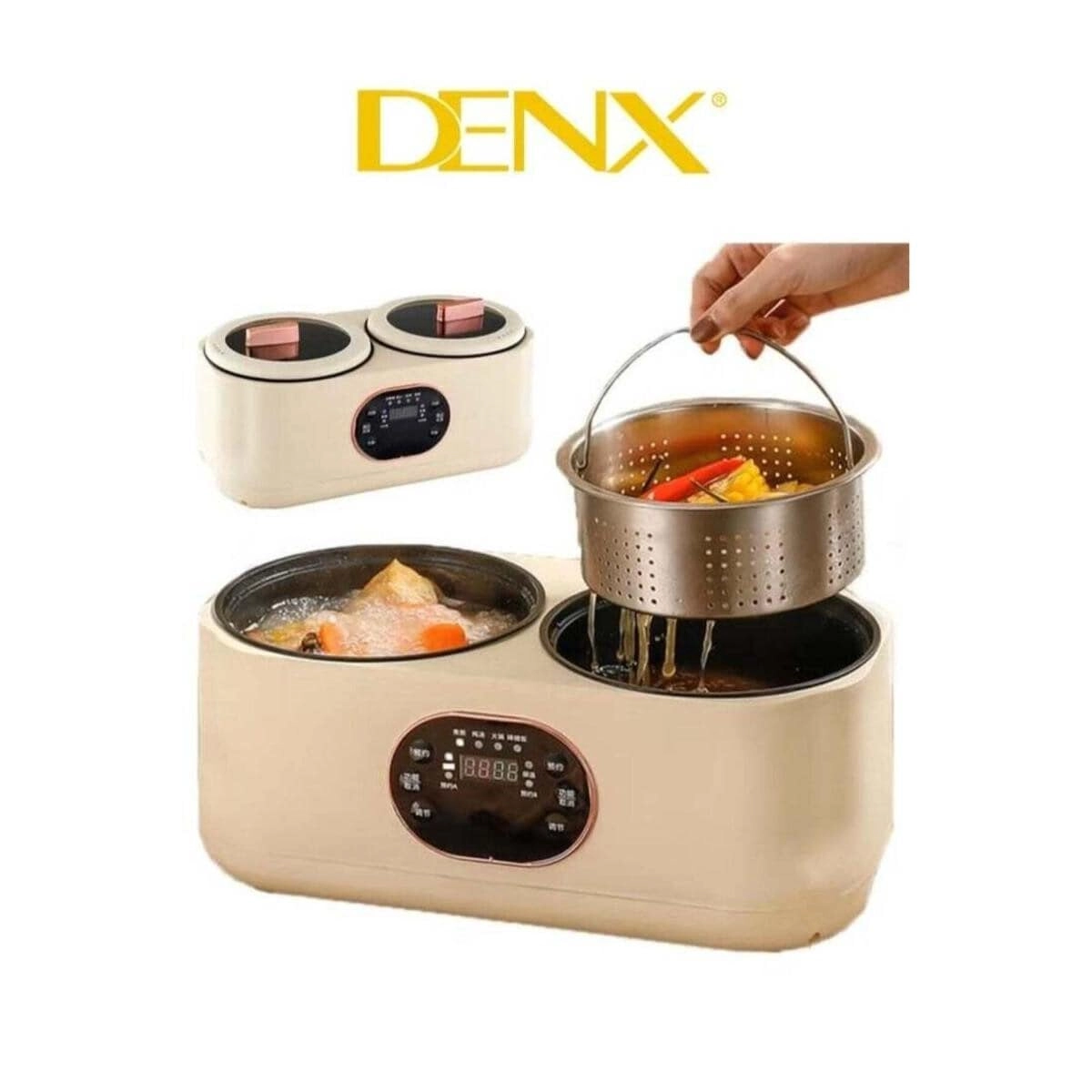 Dinex Double Cooking Pot - 1-liter