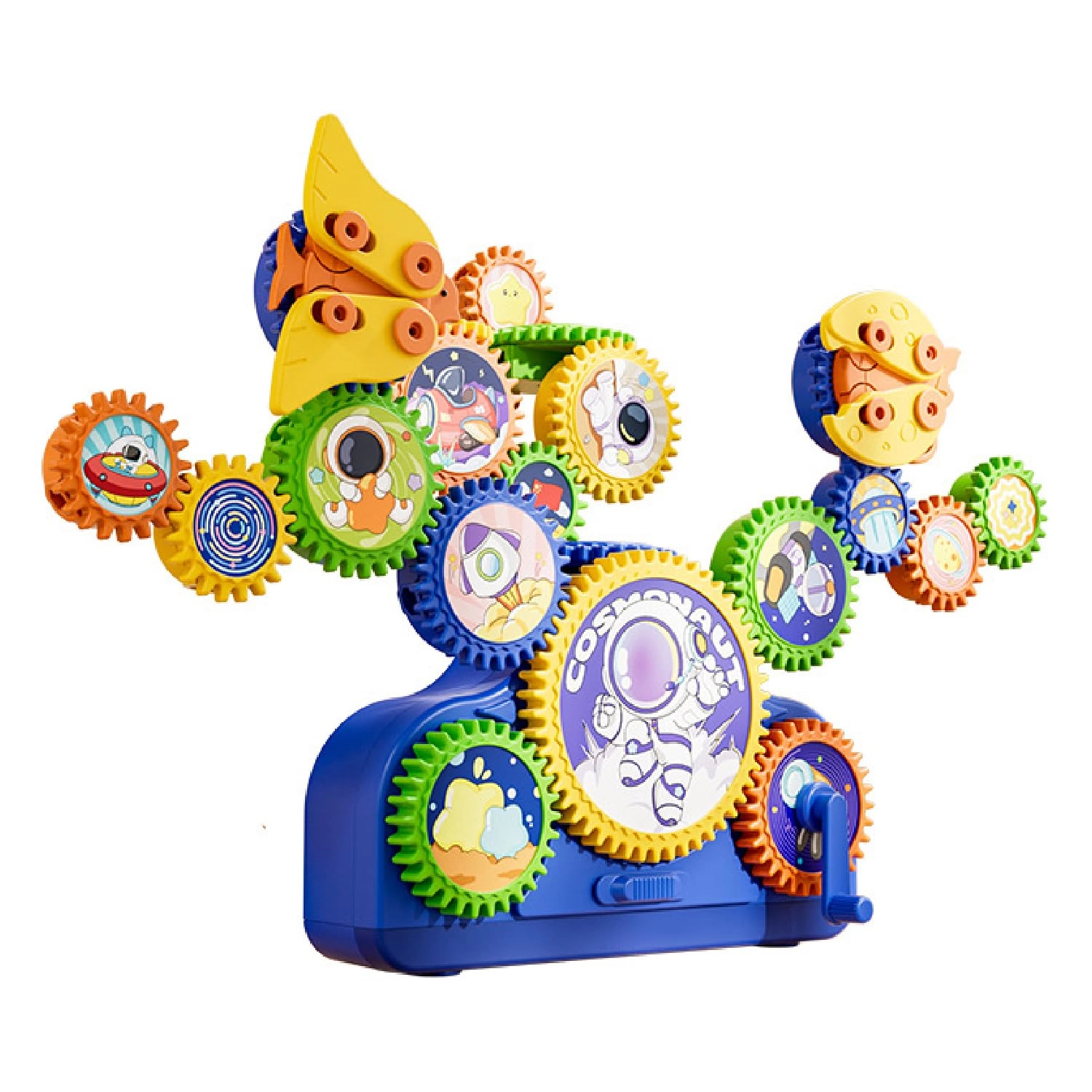 Fivoro Gears Toy Set Engineering - 3 years+ 18 pieces