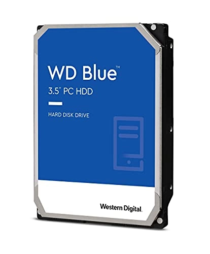 (Renewed) WD Blue 3.5" 5400rpm 256MB SATA 6Gb/s (WD40EZAZ) - 4TB