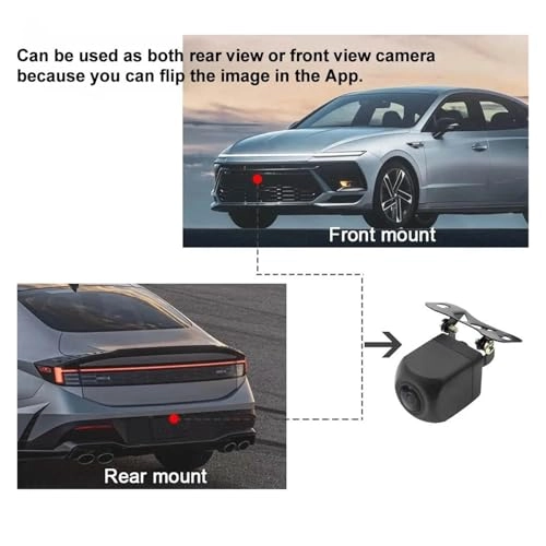 Car Rear Camera - Night Vision Wireless