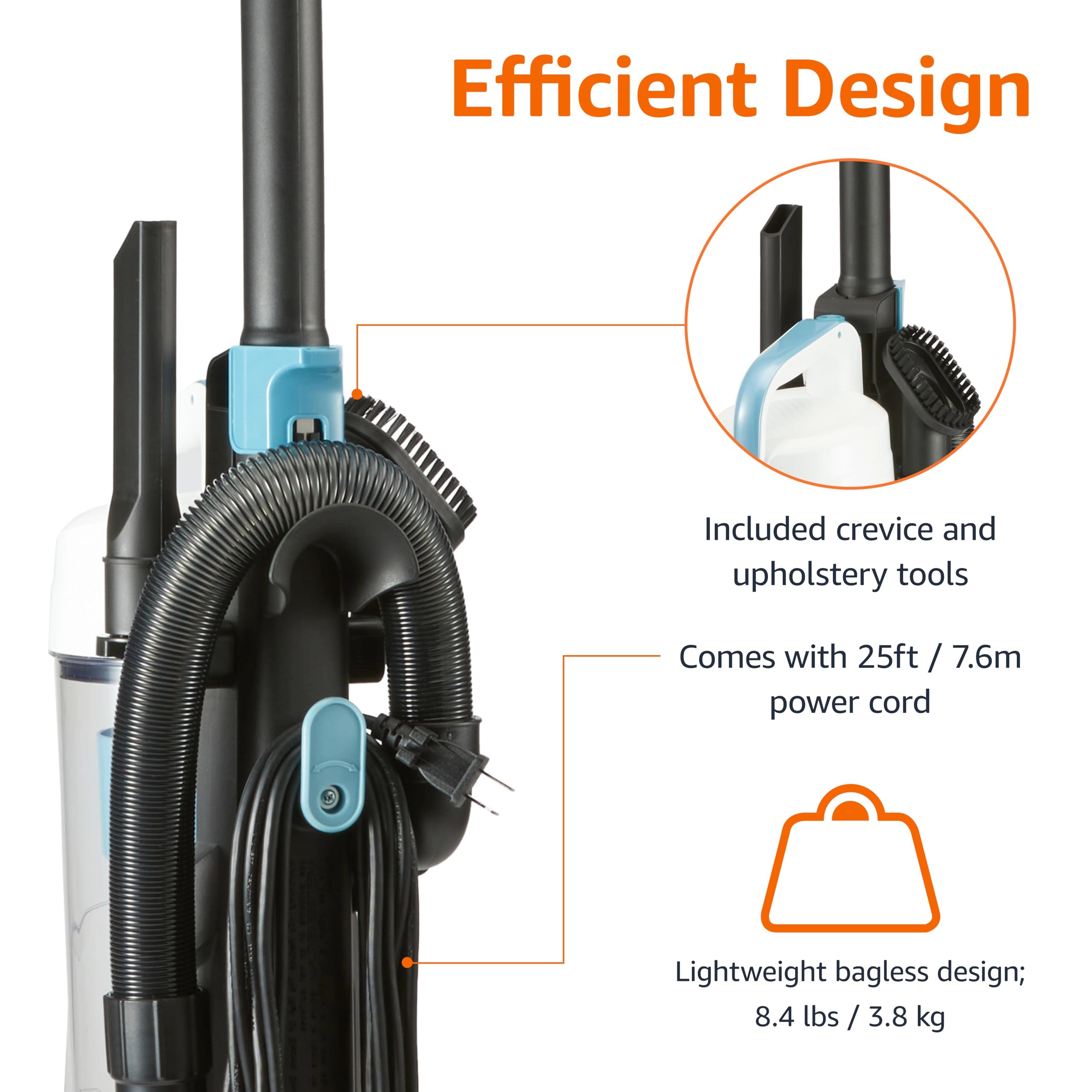 Upright Bagless Vacuum Cleaner (PD-KNRMY6AYFK)