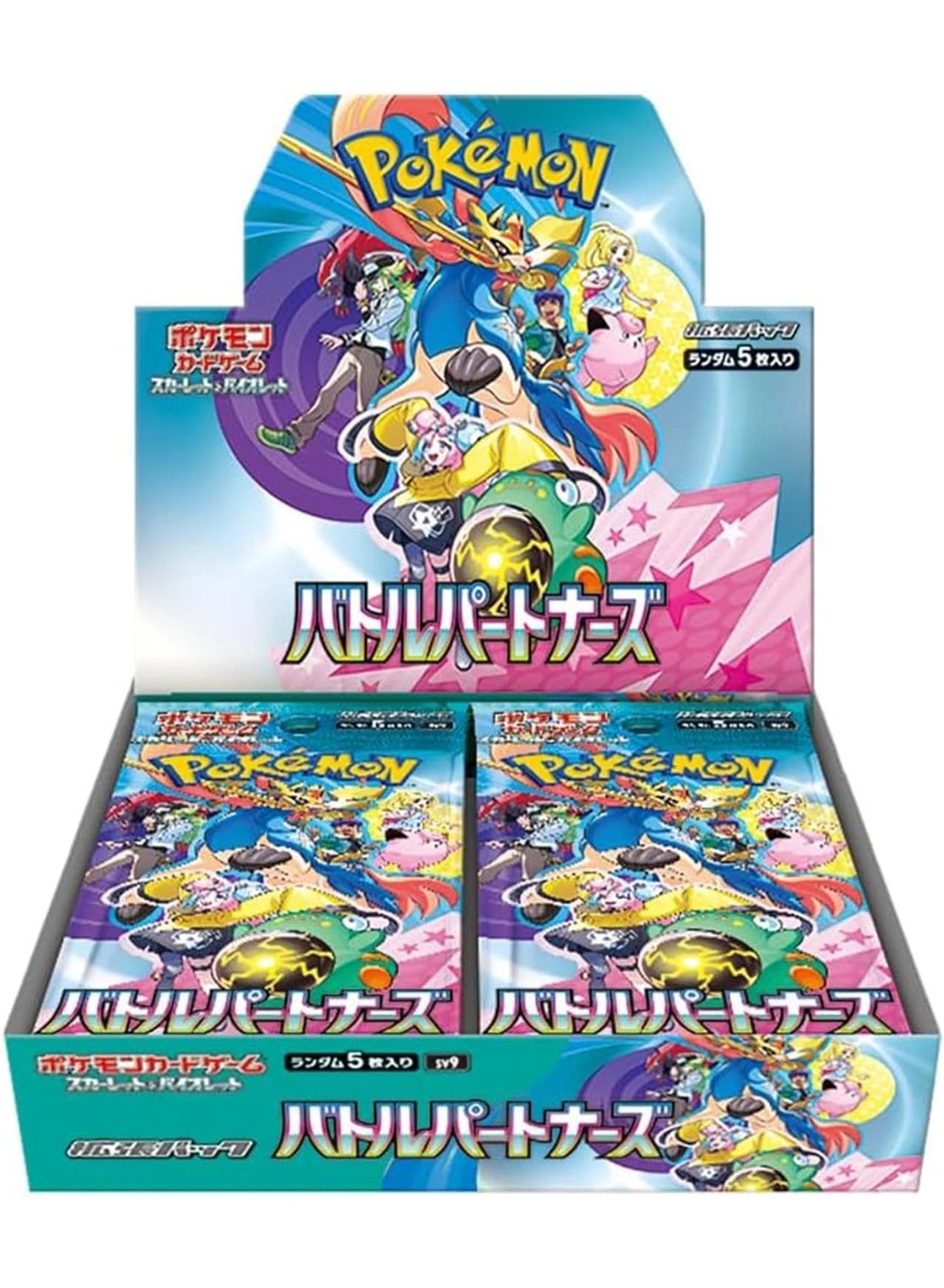 Scarlet & Violet Expansion Pack Battle Partners Booster Box - Japanese 30pcs