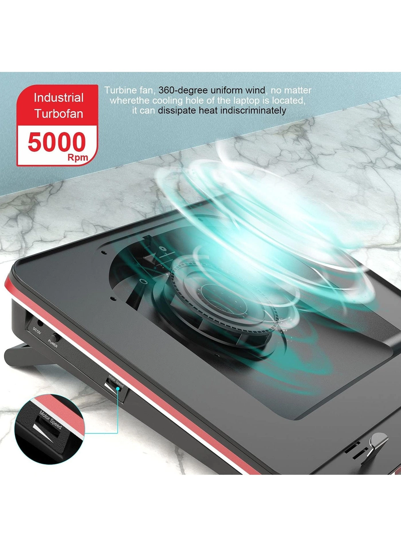 GT500 - 5000 RPM 3-Port USB Hub