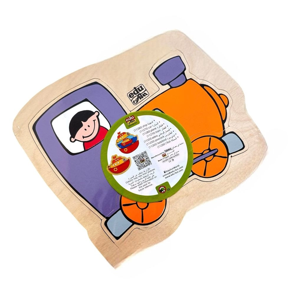 Find What Underneath Train Puzzle - Suitable for 3.5 years and above 5 Pcs