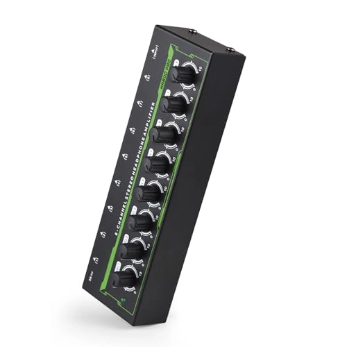 HA800S - 8-Channel Stereo Headphone Amplifier