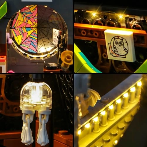 76781 Wednesday & Enid's Dorm Room - 76 LEDs USB/Battery