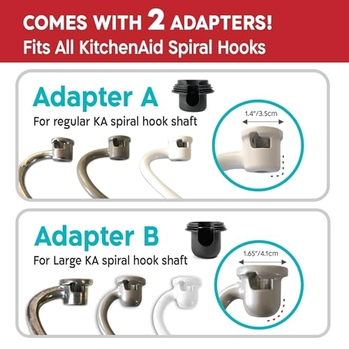 Spiral Dough Hook Shield