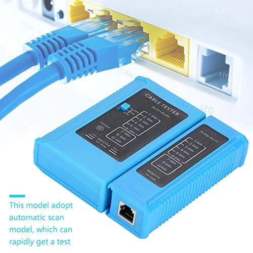 Network Cable Tester - RJ45 RJ11 Automatic Scan Model