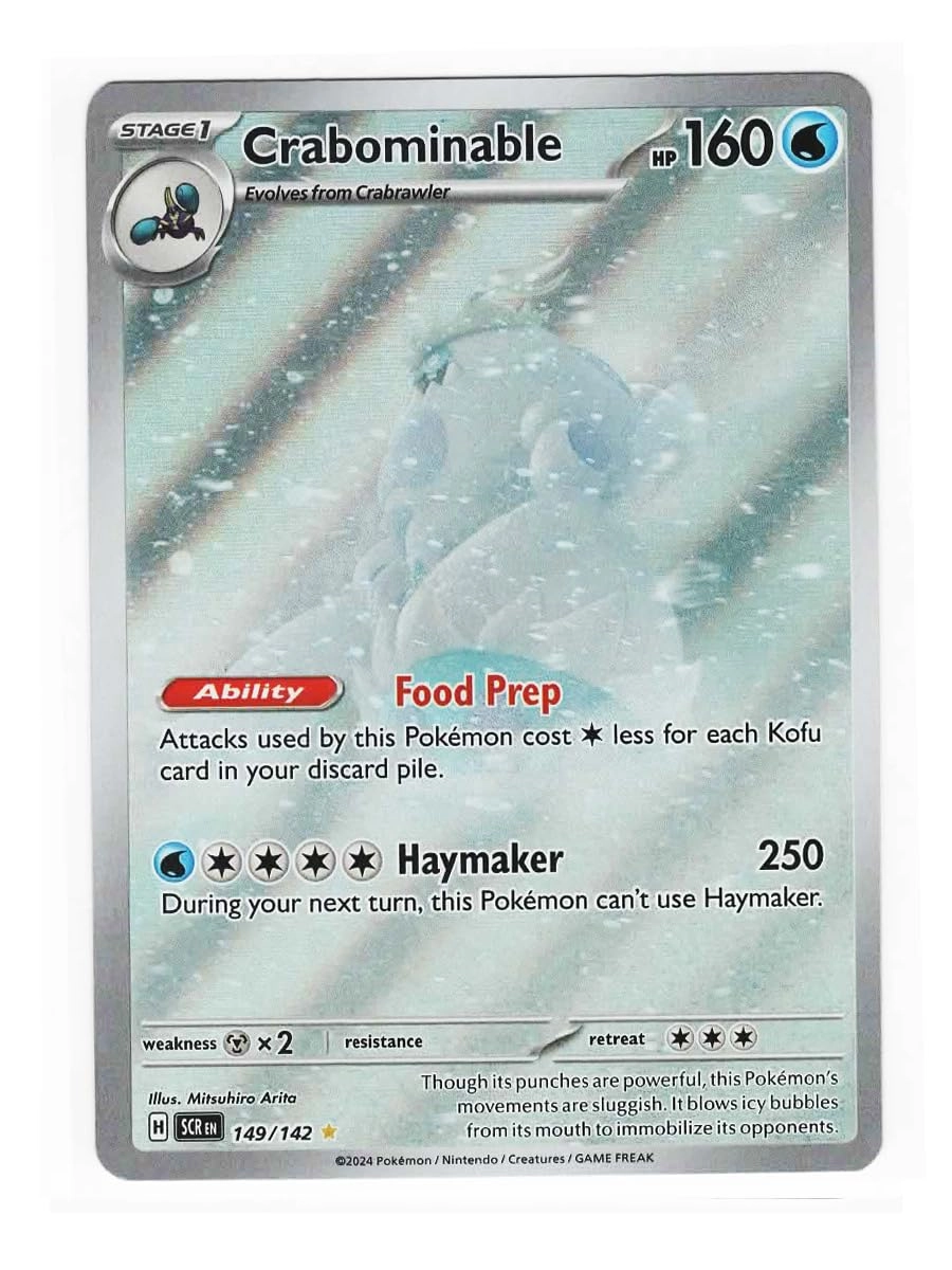 Pokémon Crabominable 149/142