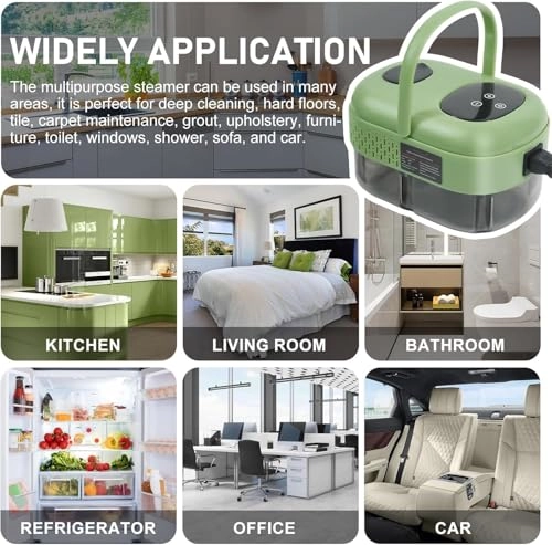 HELEE Handheld Steam Cleaner - 2500W 1L