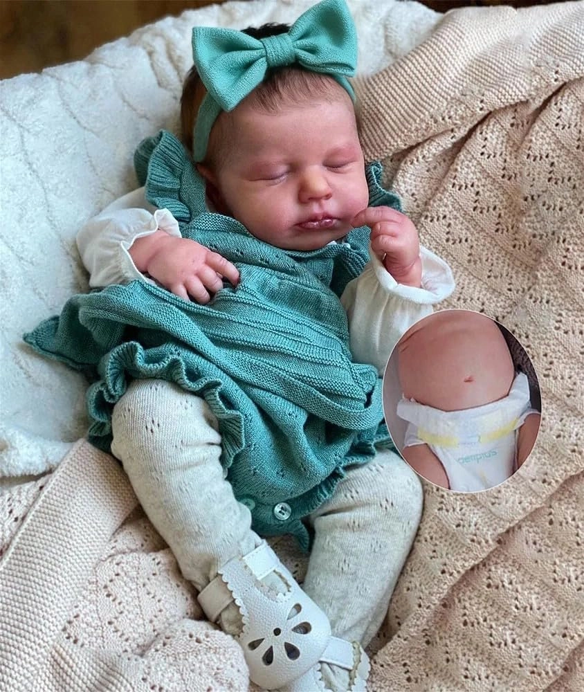Reborn Baby Doll - 50 cm Silicone Ages 3+
