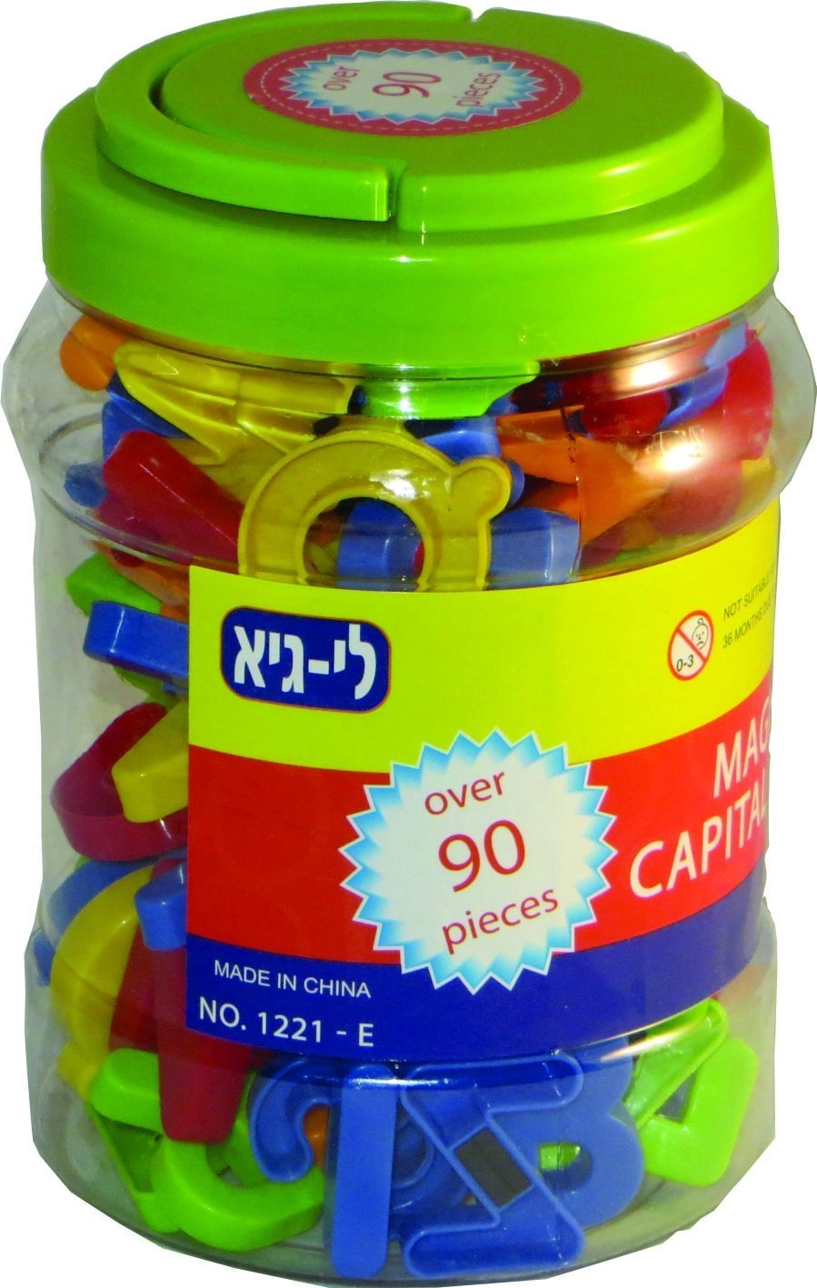Megcos Magnetic Letters - Age 3 90 pieces