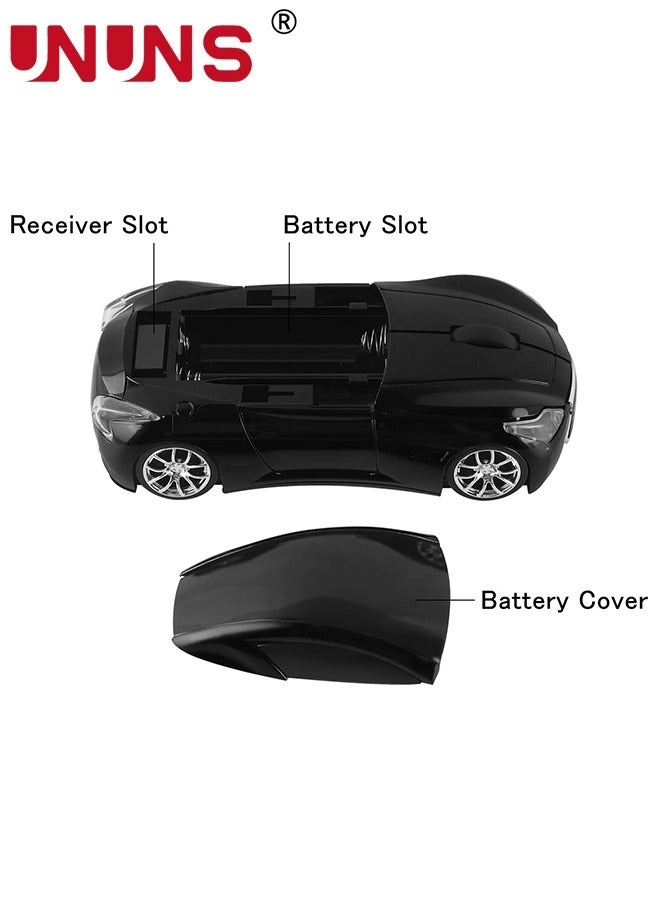 Cute Cartoon Pattern Slim Mouse - Wireless