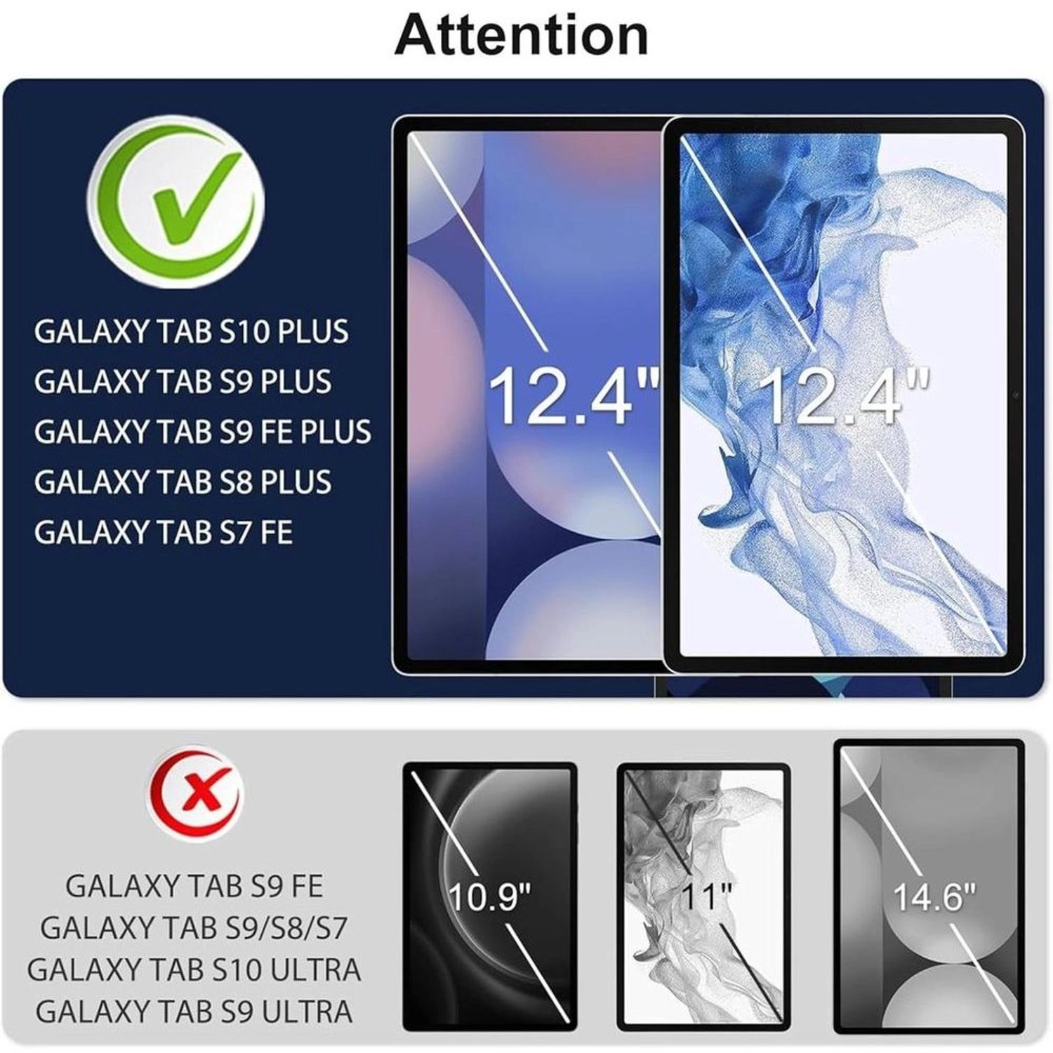 Clear Screen Protector for Samsung Galaxy S10 Plus