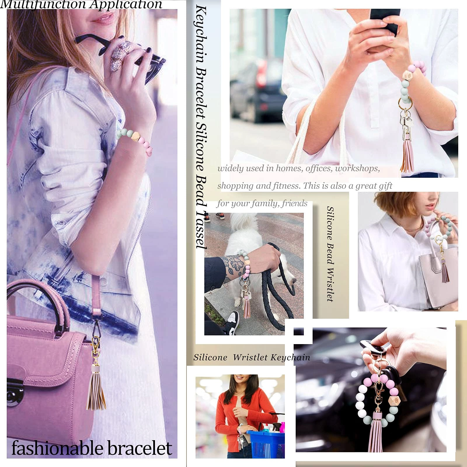 Key Ring Bracelet - Car