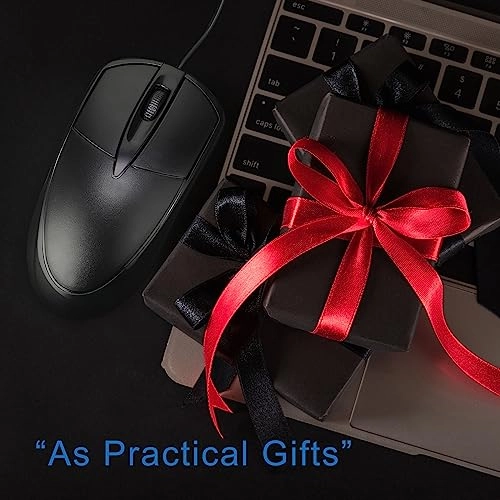 3 Button Wired USB Mouse - USB