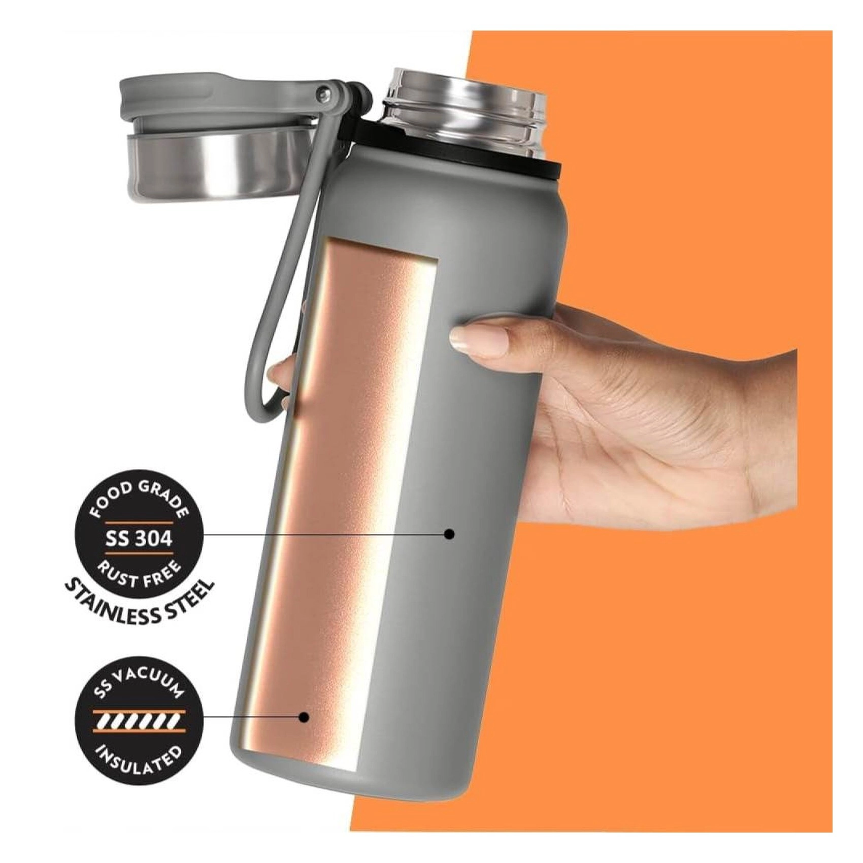 Aquafit Water Bottle - Leak-proof Tritan 830 ml