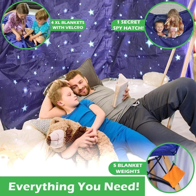 Blanket Fort Building Kit