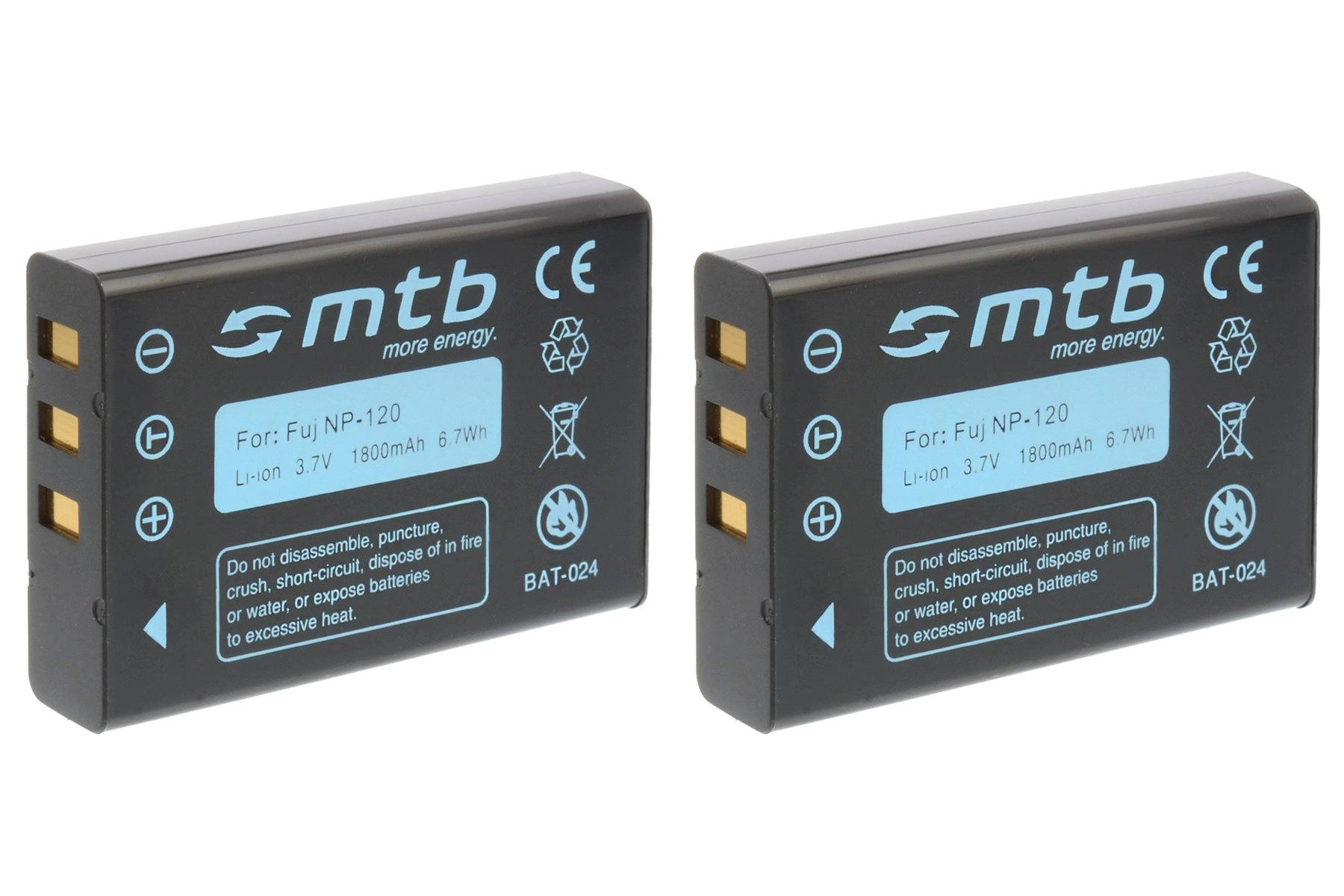 mtb more energy NP-120 - 2 x 12 Volts