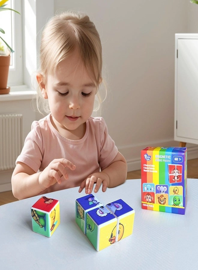 Magnetic Blocks - 22 pcs 8 shapes Colorful