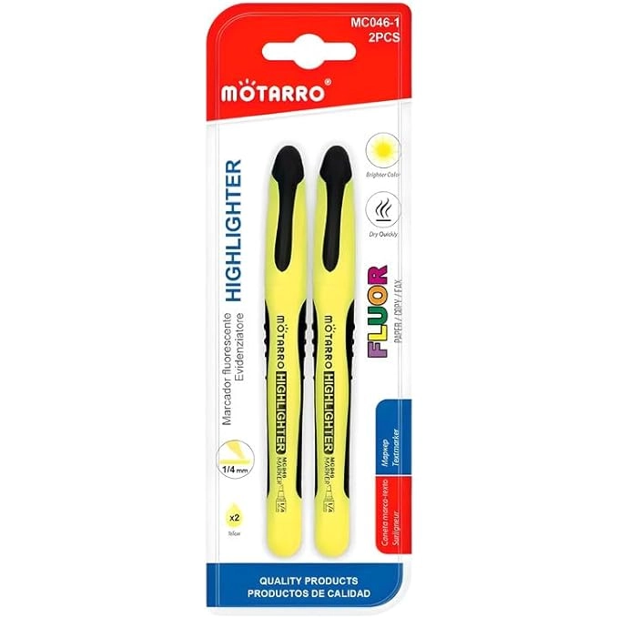 FITTO Highlighter Set - Yellow 1/4mm