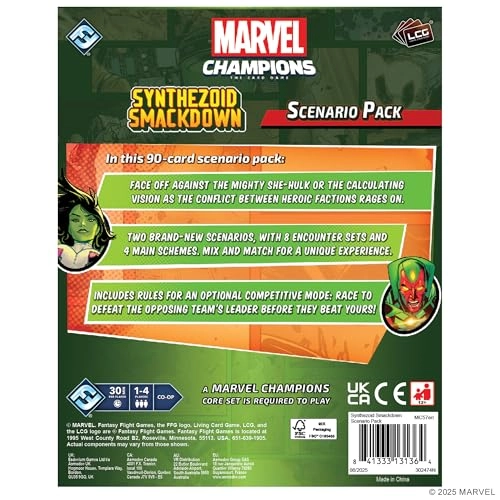 Marvel Champions The Card Game: Synthezoid Smackdown Scenario Pack