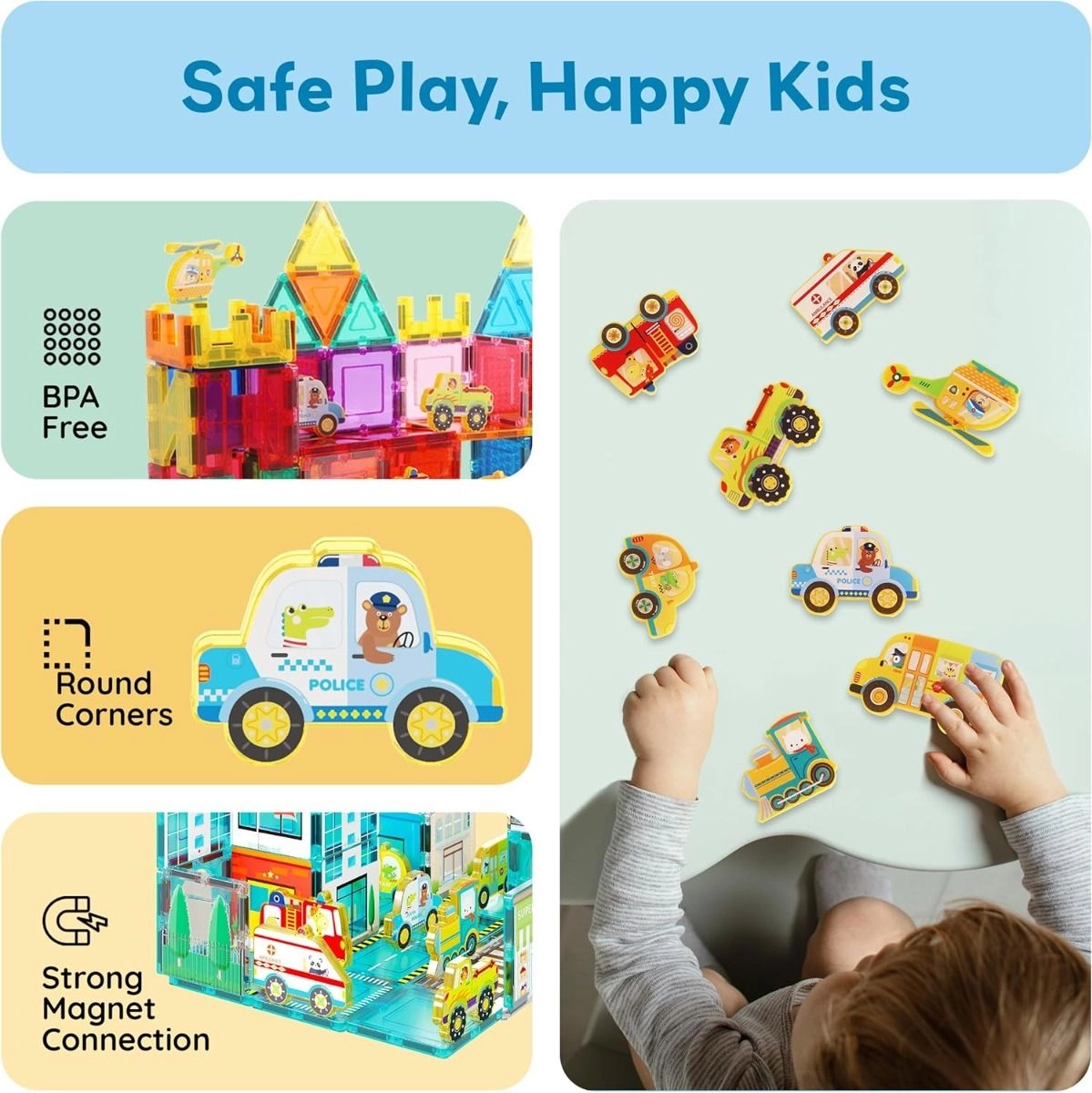 Metro City Vehicles - 8 pcs