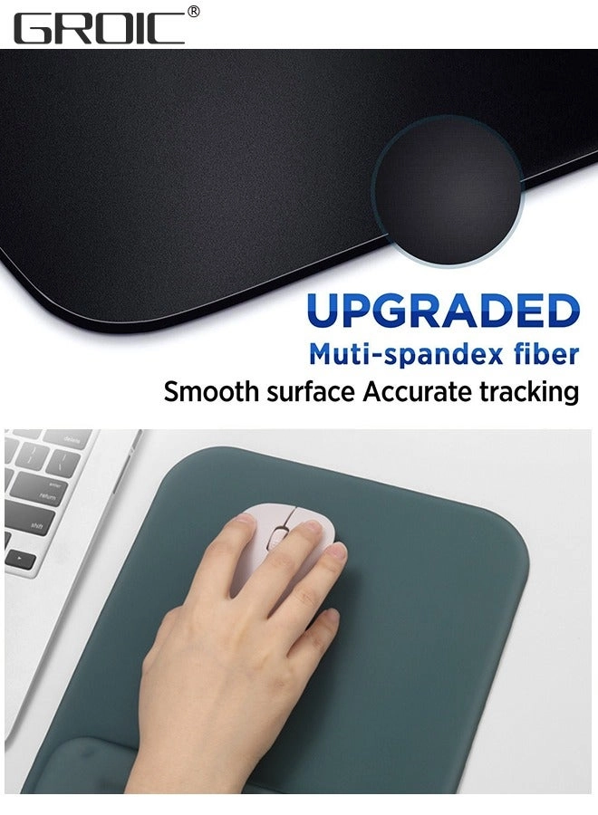Lycra Ergonomic Mouse Pad - 25x21 cm