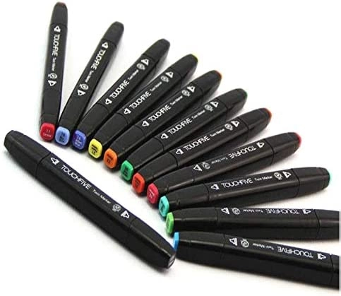 Alcohol Graphic Pen - 80 Colors Medium Broad Super Brush