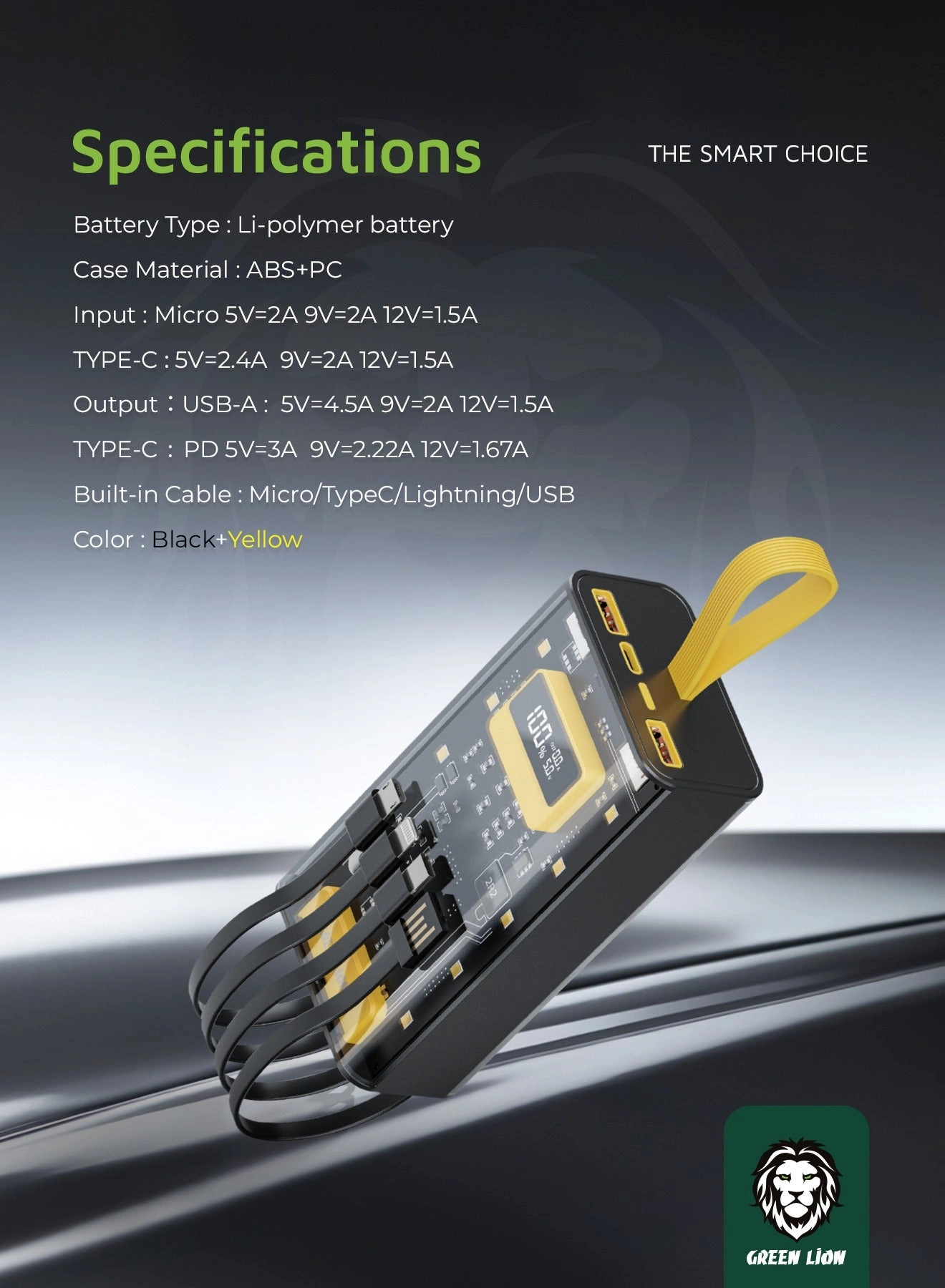 Transparent Pro - 20000mAh 20W