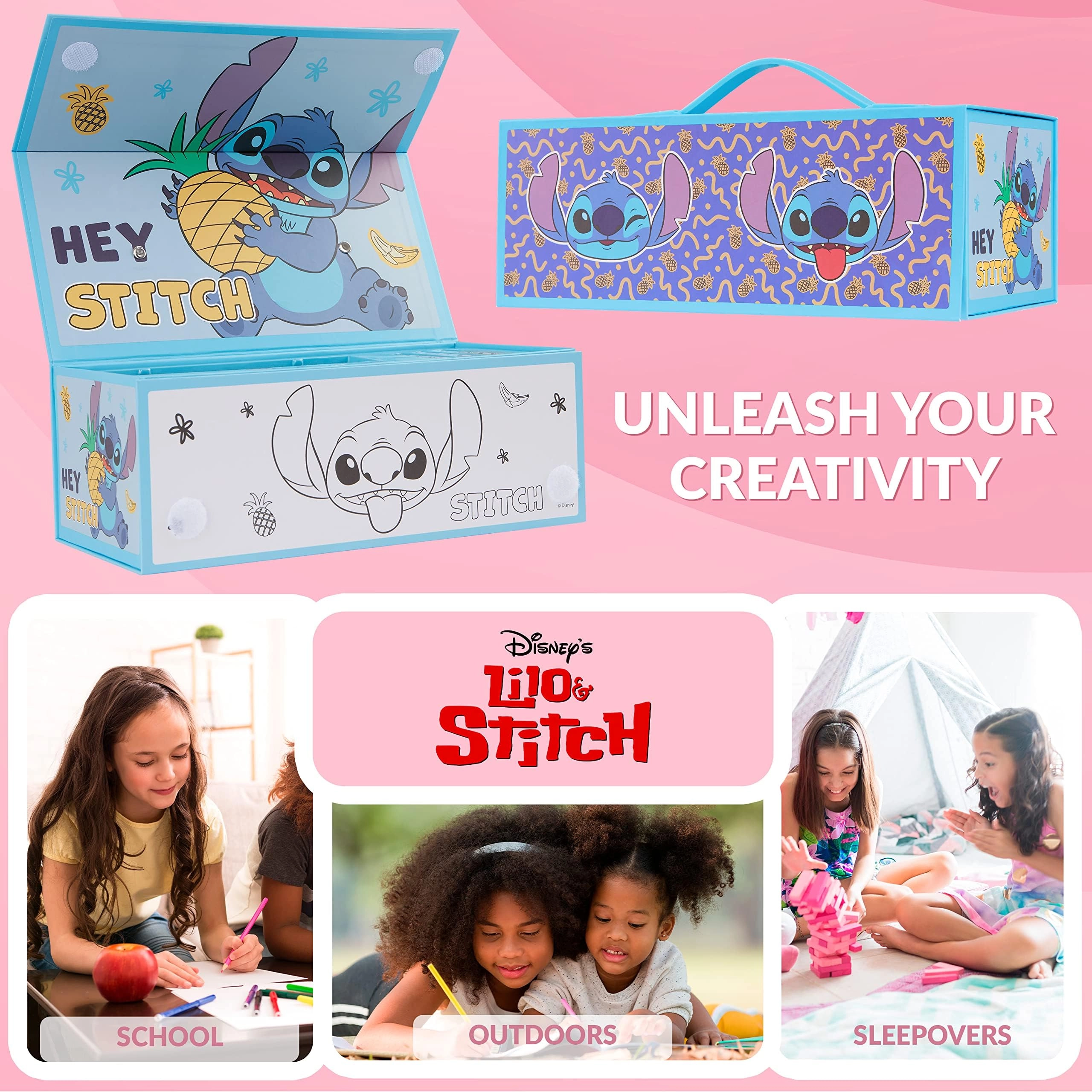 Art Set - 30 Plus Pcs Blue Stitch