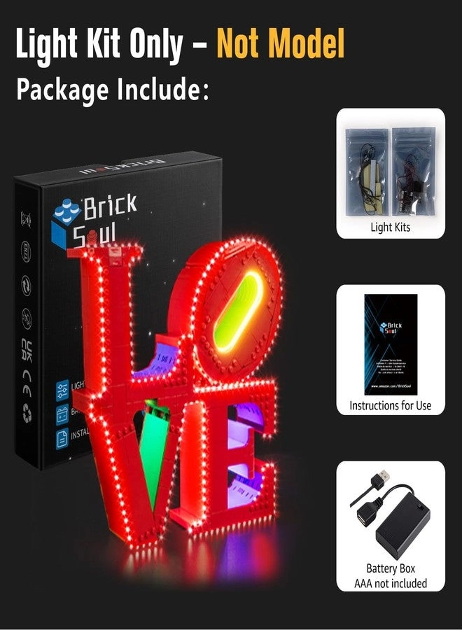 Light Up Kit - Art Love Lego 31214