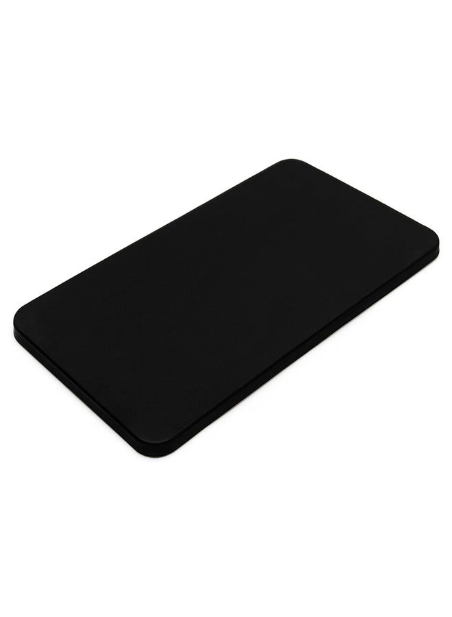 Rattleware Espresso Tamping Mat - Black 8.75" x 3"