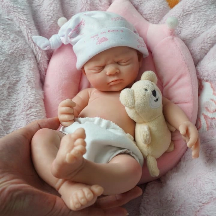 Reborn Baby Doll - 12" Silicone Boy Ages 3+