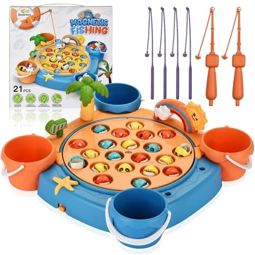 Jovarous Magnetic Fishing Game Set - 6 years+