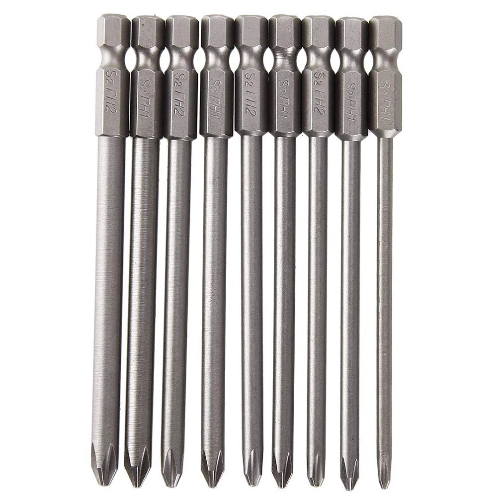 Screwdriver Bits - 9pcs 4-Inch
