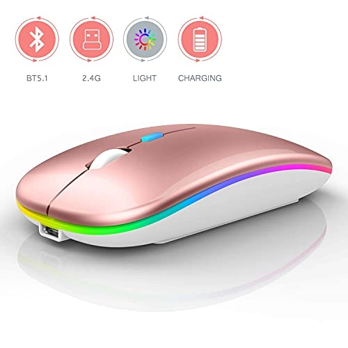 Slim Rechargeable Mouse - Bluetooth