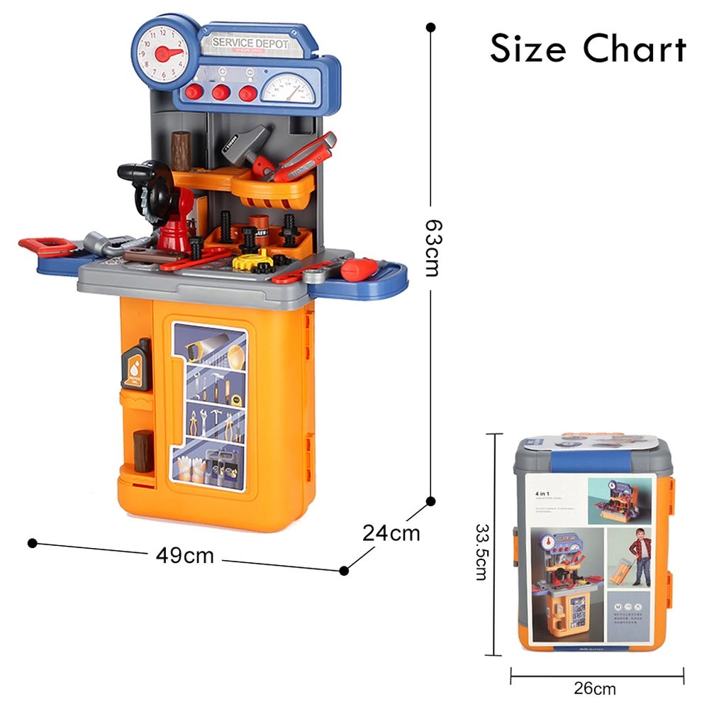 Tool Station Luggage Case - 39pcs (SBF-LS_RPLC_TTYE)