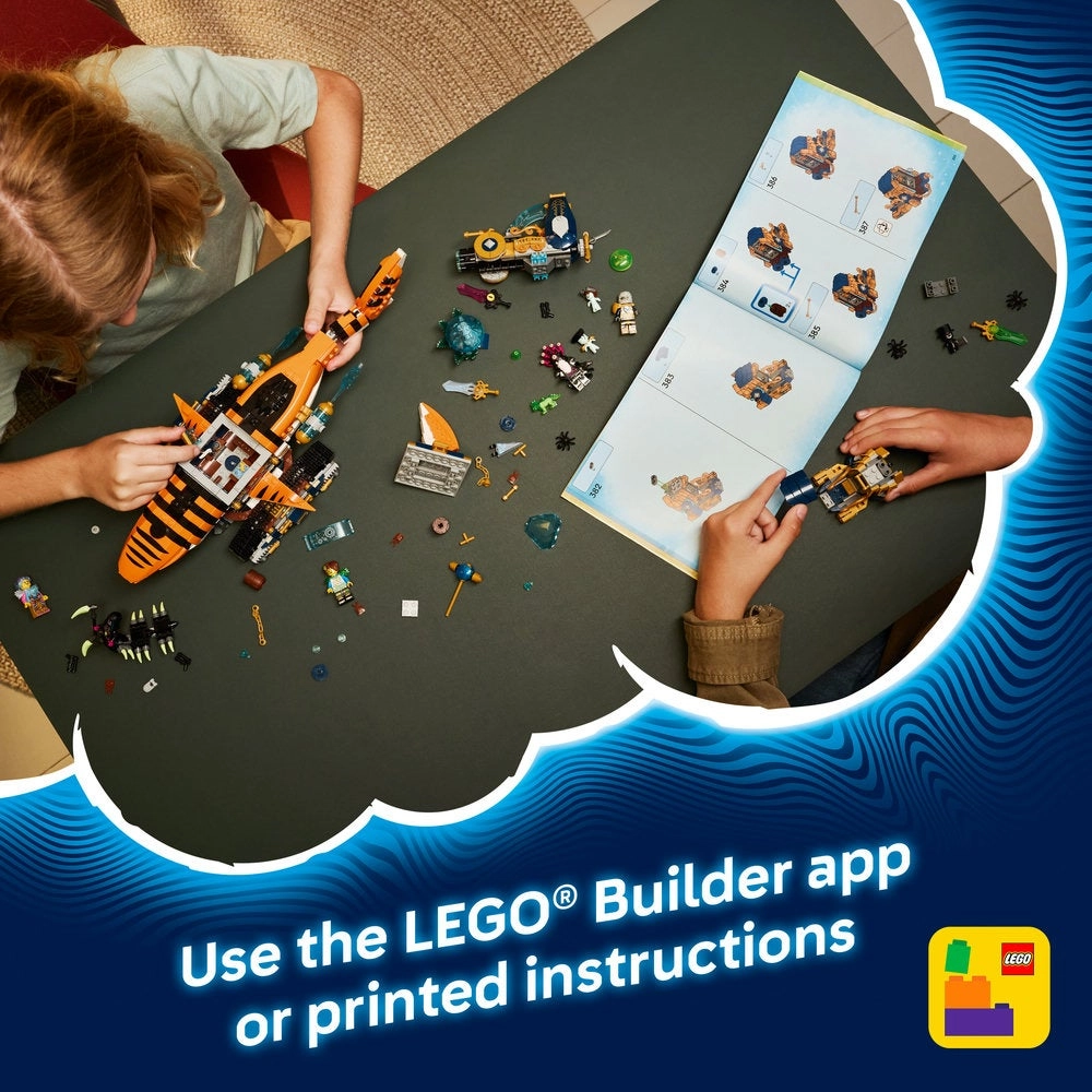 DREAMZzz 2in1 Tiger Shark Tank (71515) - 5 Minifigures