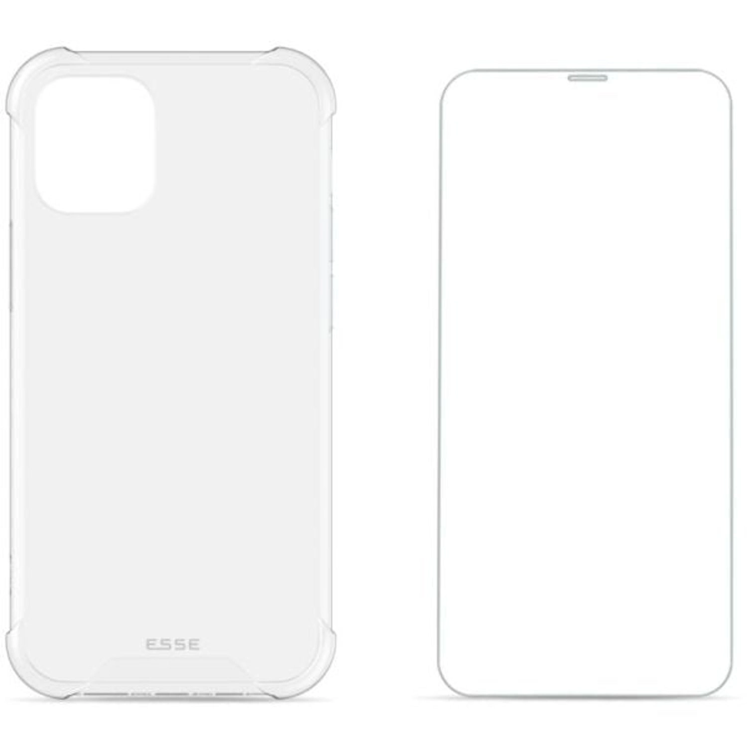 Hyphen Clear Case Case & Screen Protector for iPhone 12 Pro/12