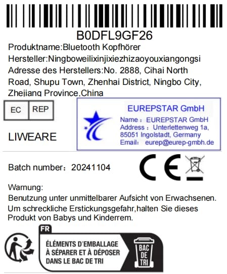 QE0147 Wireless Headphone