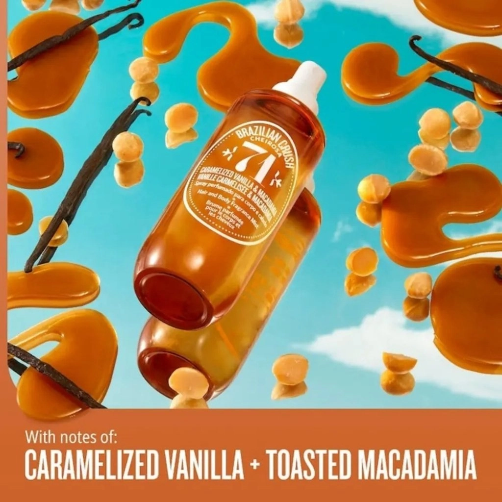 Brazilian Crush Cheirosa 71 - 90 ml caramelized vanilla toasted macadamia