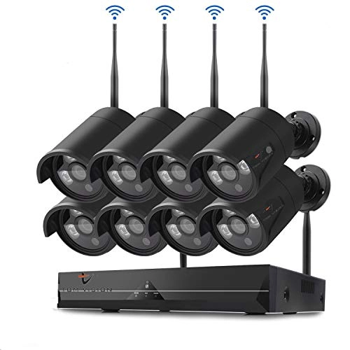 8CH-Wifi-NVR + Bullet Camera - 8 8 channels 2 MP