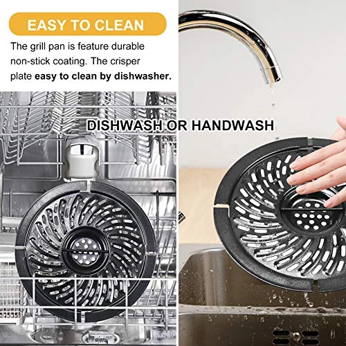 Air Fryer Grill Plate - food grade stainless steel 1