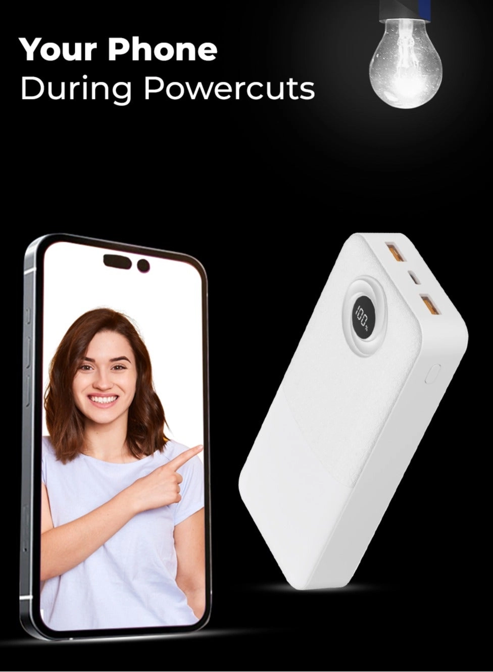 GPD20W - 20000mAh PD20W + 22.5W