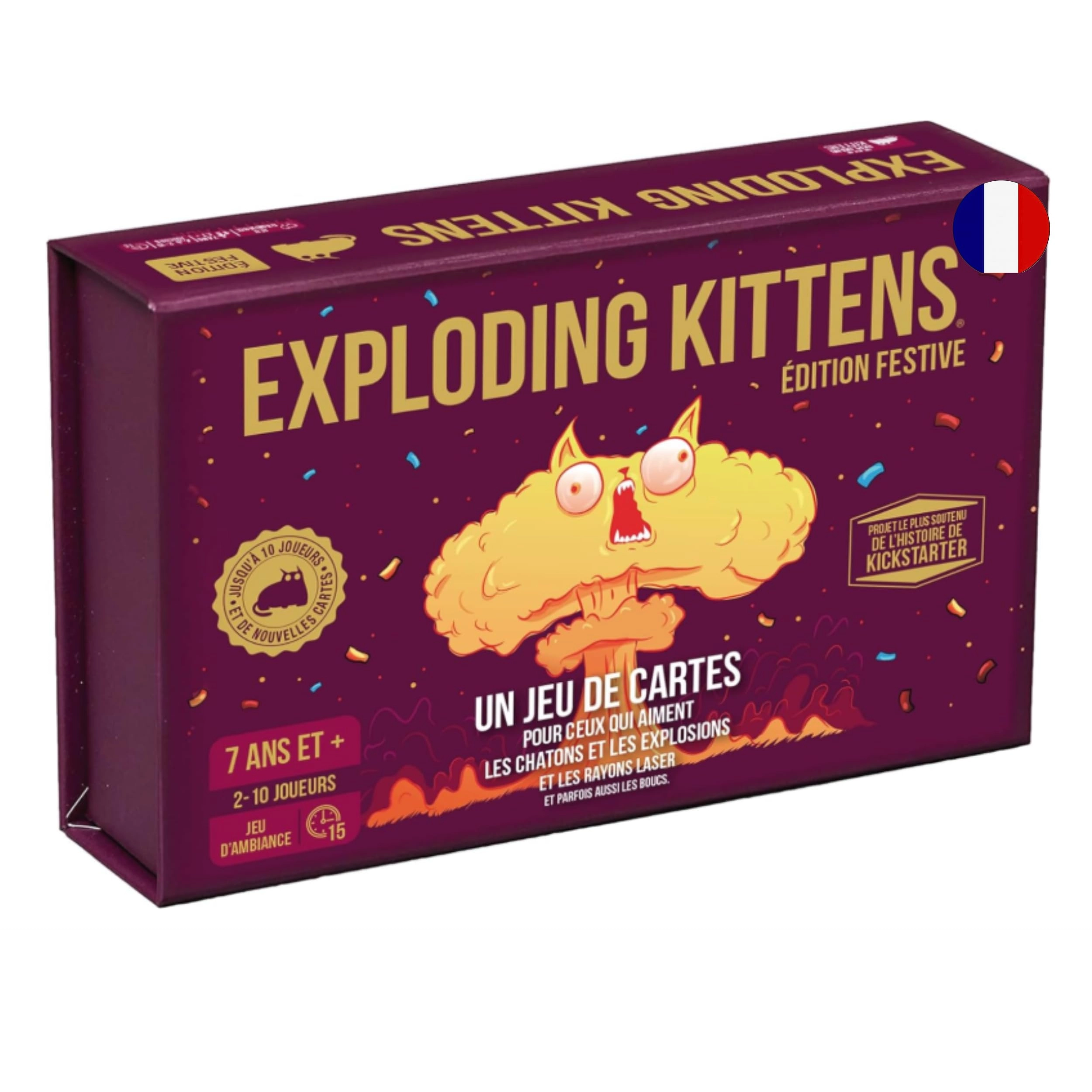 Asmodee Exploding Kittens - French Kinder, Erwachsene