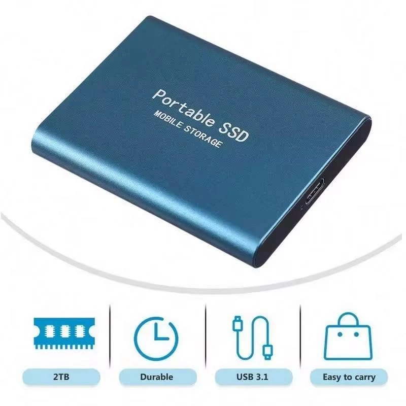 Portable External Hard Drive - 4TB