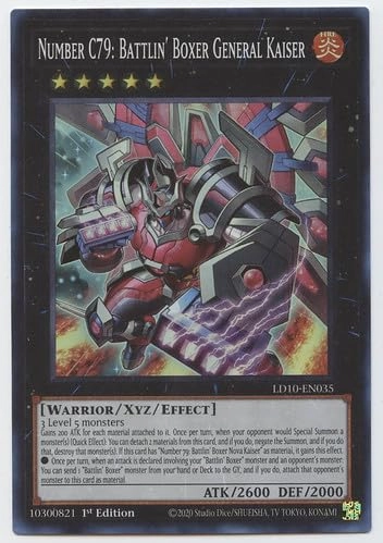 Yu-Gi-Oh! Battlin' Boxer General Kaiser LD10-EN035 - 1st Edition