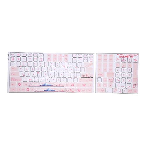 Keyboard Stickers - JP634 Clear